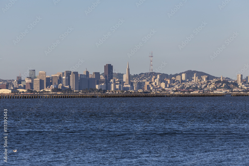 San Francisco Skyline from Berkeley