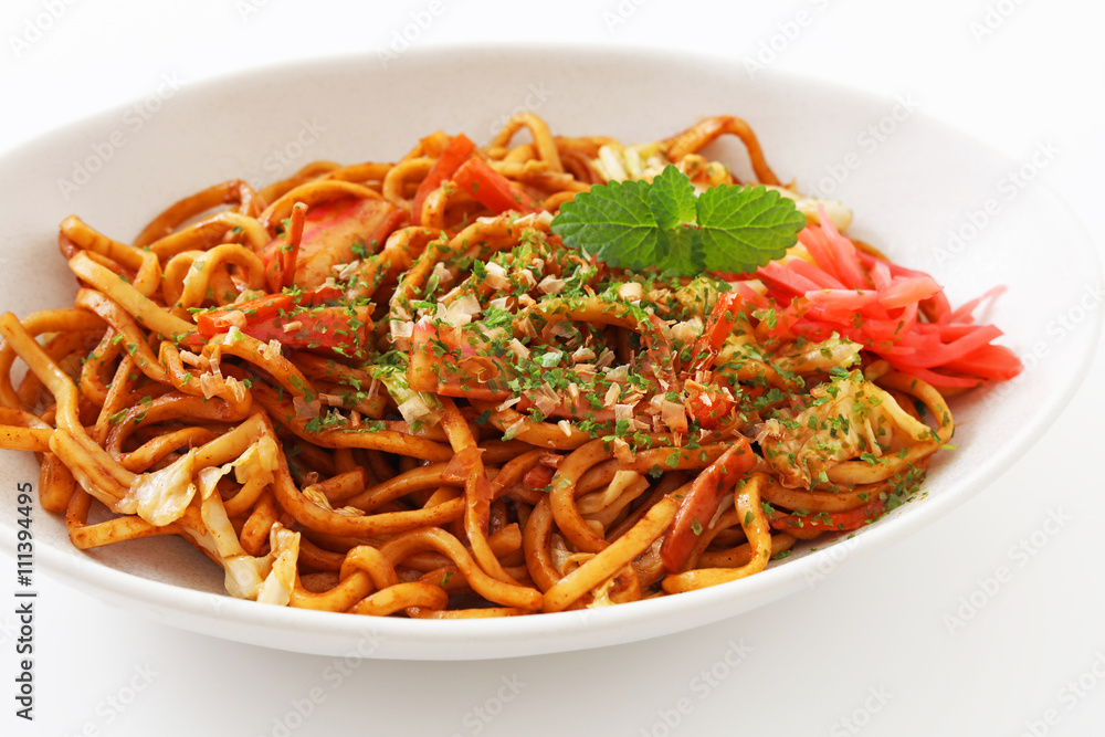 おいしそうな焼きそば おいしそうな焼きそば