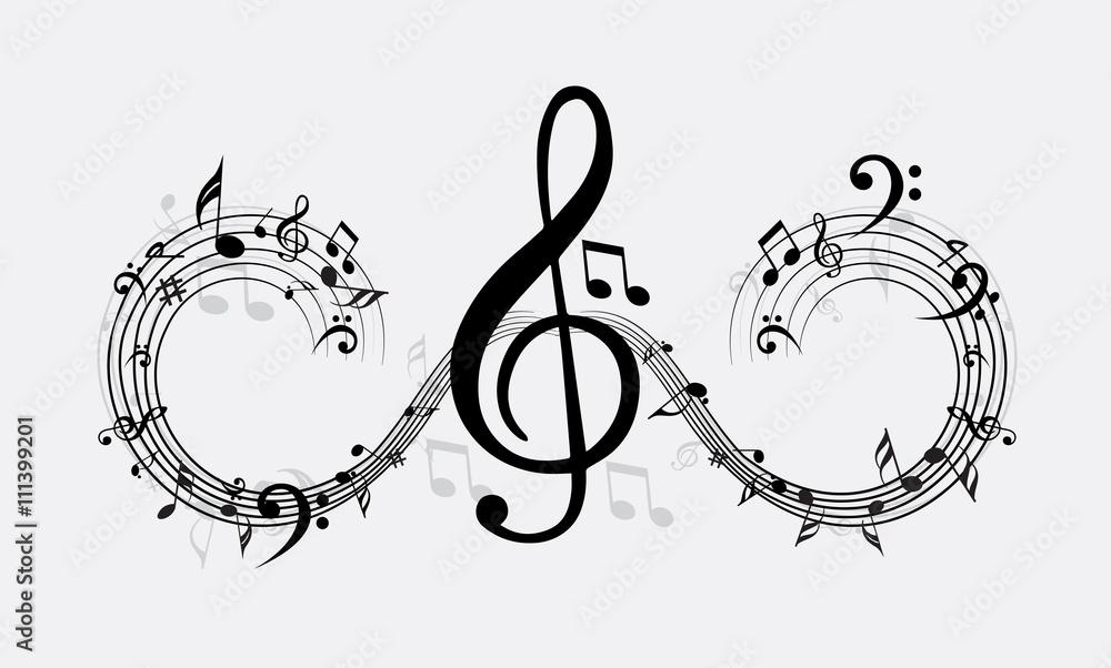 Fototapeta premium Music Note