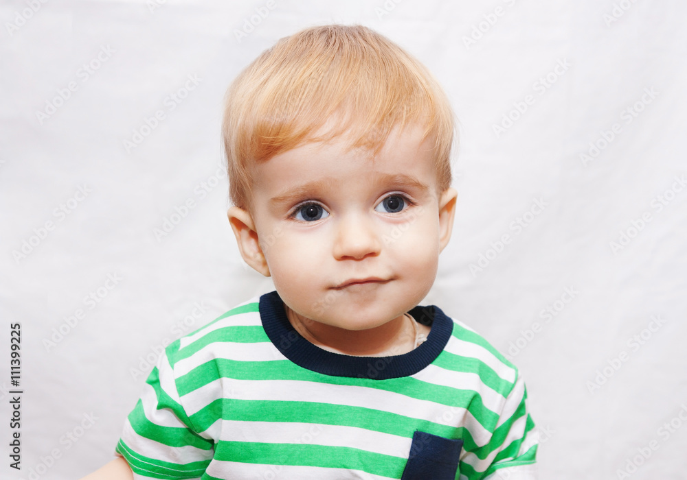Naklejka premium portrait of a baby