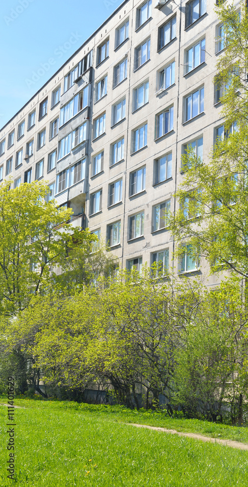 Residential house on the outskirts of St. Petersburg. Residential house on the outskirts of St. Petersburg.