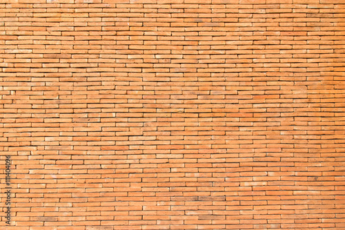 Orange brick wall for background and Texture