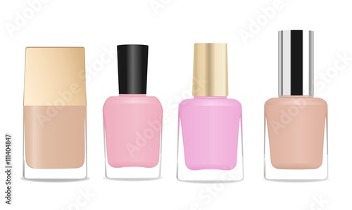 Nail polish bottles