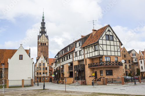 Cathedral of Saint Nicholas in Elblag, Poland