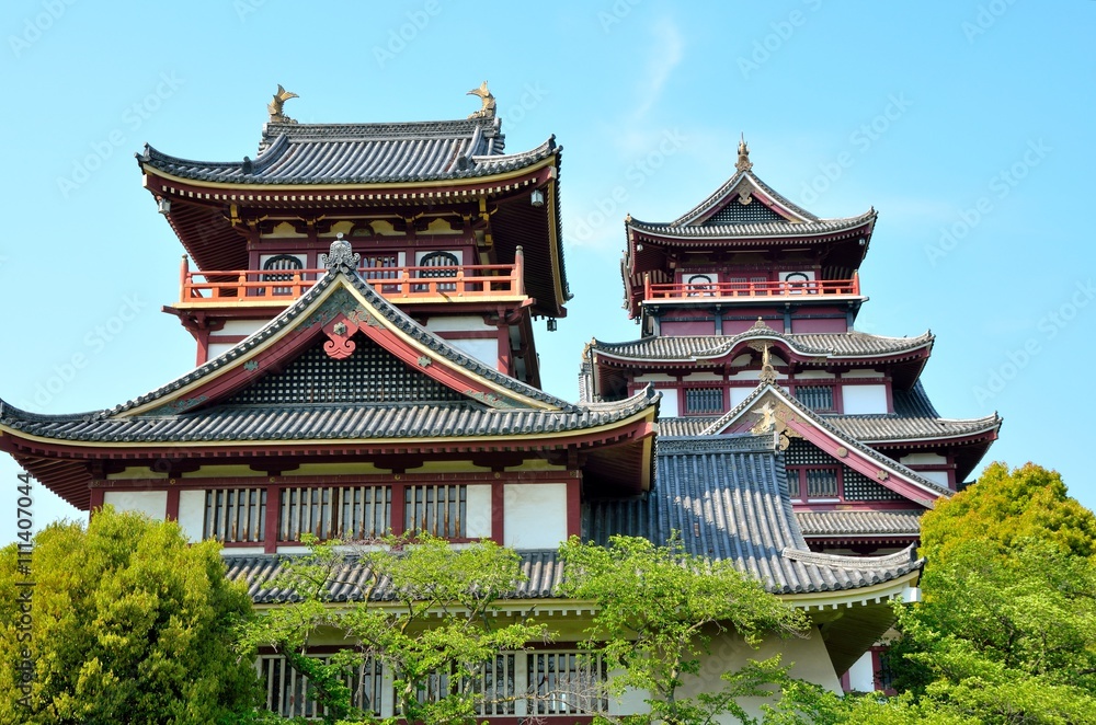 Obraz premium 京都 伏見桃山城