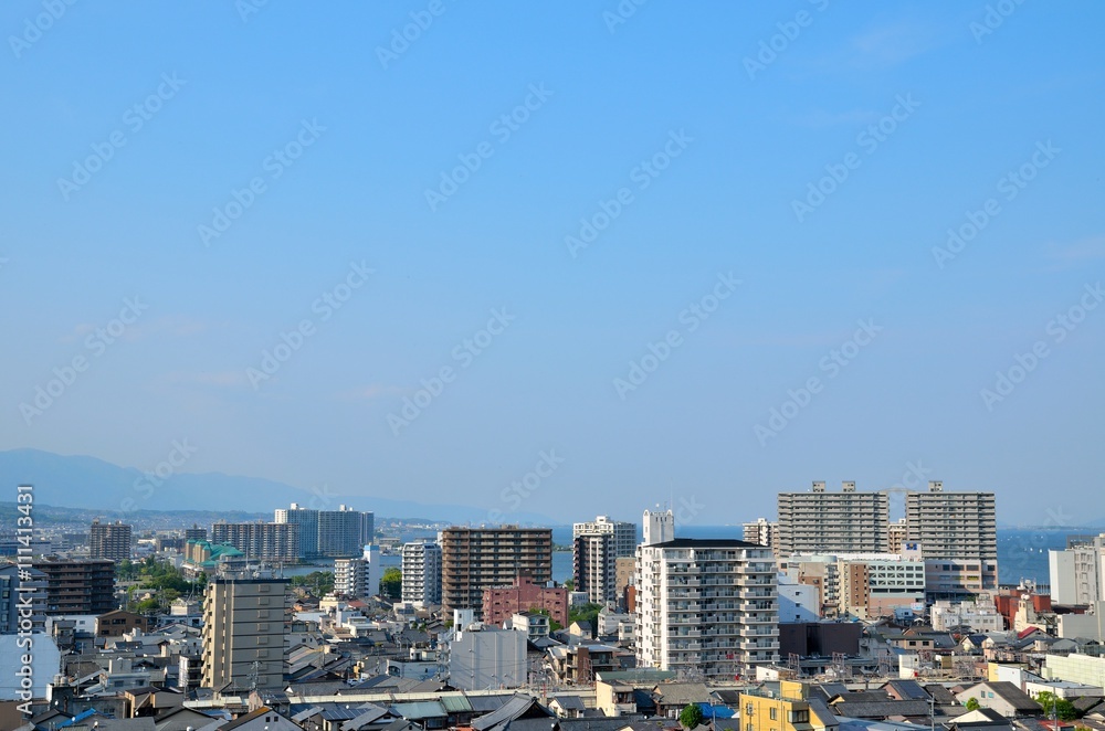 滋賀　大津市の風景