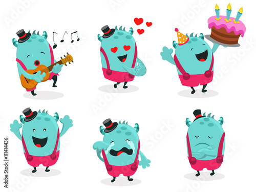 Monster With Expressions