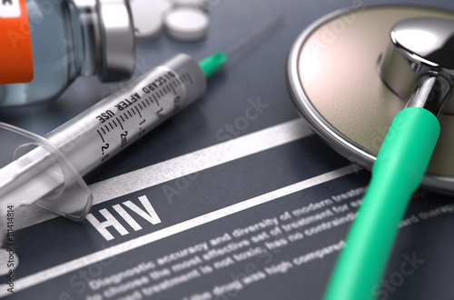 Фотография Diagnosis - HIV- Human Immunodeficiency Virus