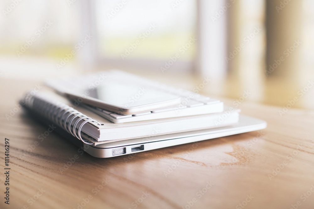 Electronic devices closeup Electronic devices closeup