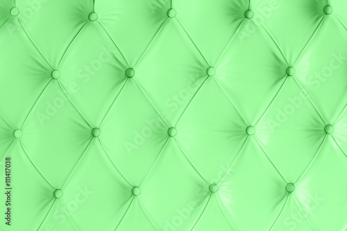 Vintage green leather texture background.