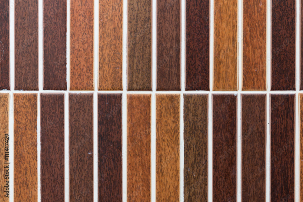Fototapeta premium Tile design texture wall for background.