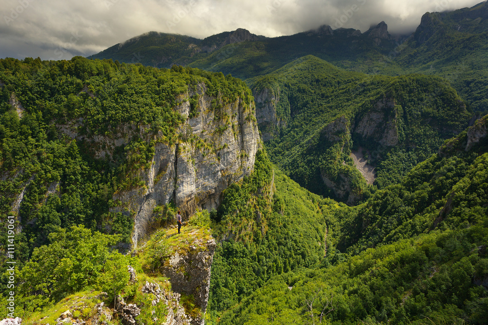 Fototapeta premium Canyon of Komarnica River, Montenegro