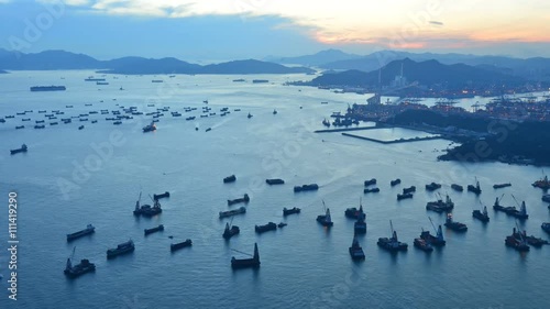 Timelapse Movie of Hong Kong Skyline