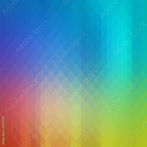 Wallpaper Mural Abstract colorful geometric background Torontodigital.ca