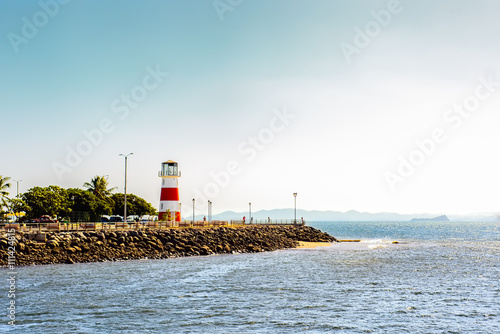 View of a lighthouse in the central pacific coast of Costa Rica © JaribFoto