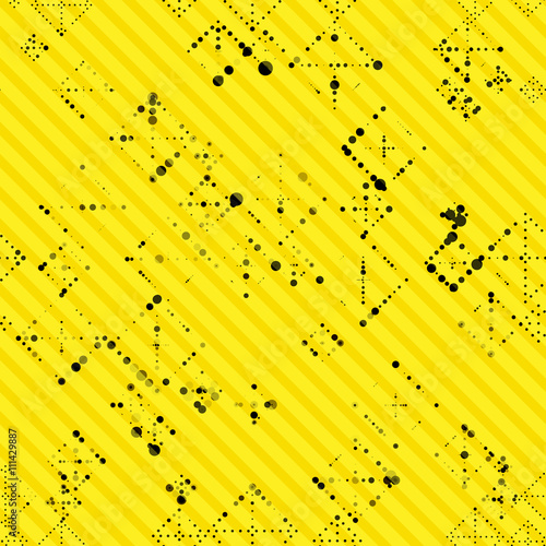 Yellow pattern with lines and dots. abstract background, seamless vector, background for web, pattern wall wallpaper