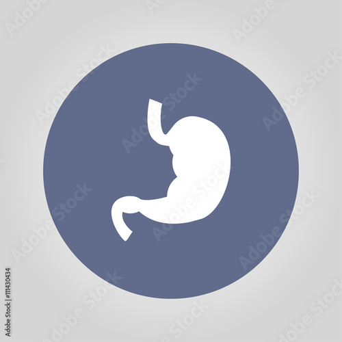 Icon of human stomach