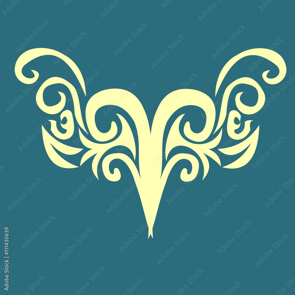 vector ornament In flower style vector ornament In flower style