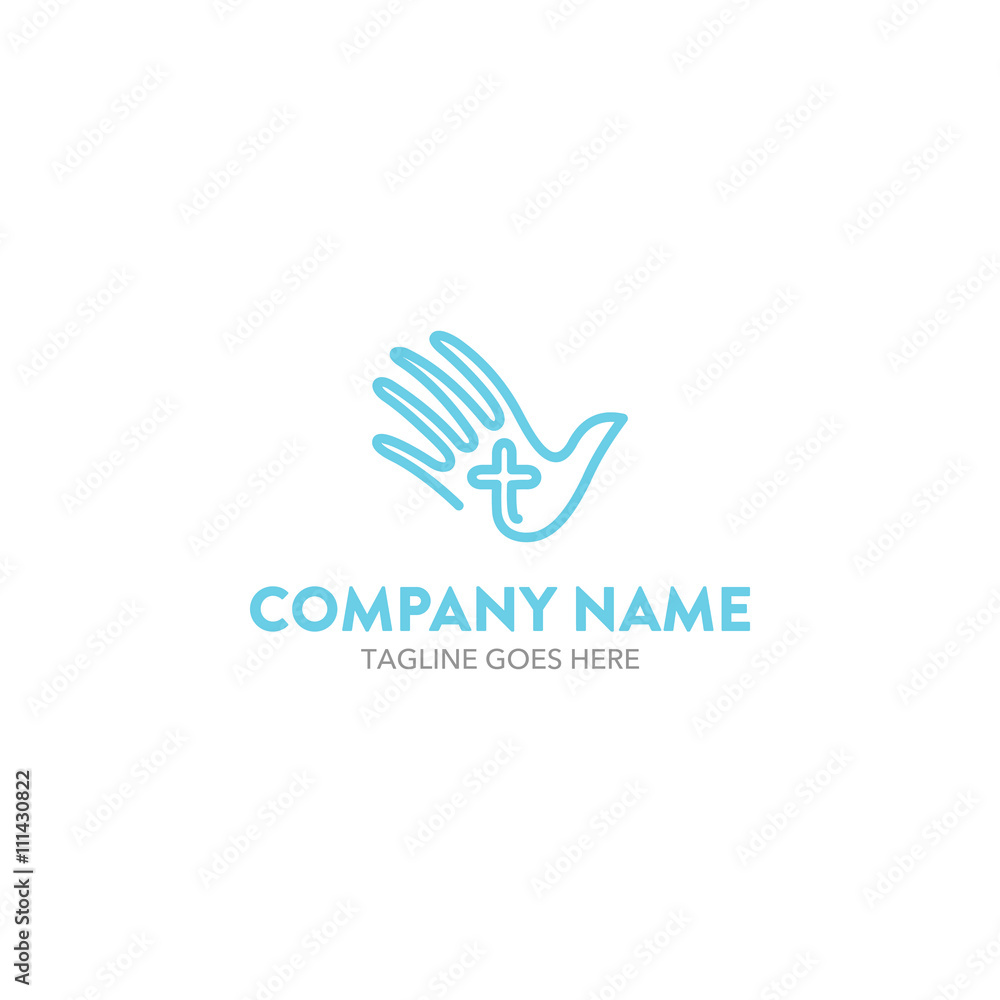 Fototapeta premium Religion Logo