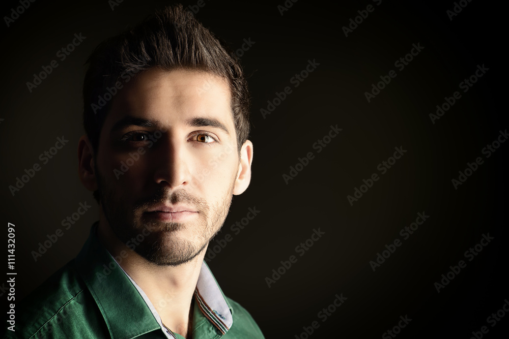 calm positive look calm positive look