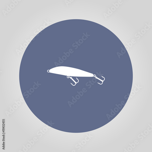 fishing wobbler. Vector concept illustration for design