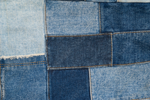 denim patchwork textile pattern