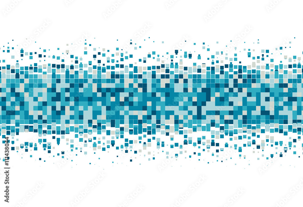 Pixel Rounded Background Pixel background. Pixelate Effect. Geometric background with squares ...