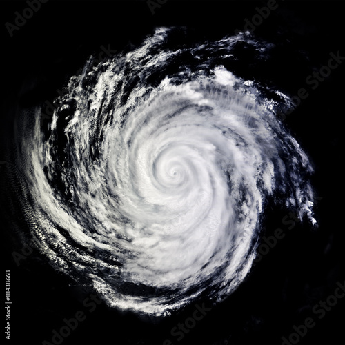Fototapeta Naklejka Na Ścianę i Meble -  View of Global storm from space. Elements of this image furnished by NASA