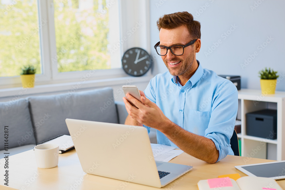 Online banking is easy with mobile app and phone Online banking is easy with mobile app and phone