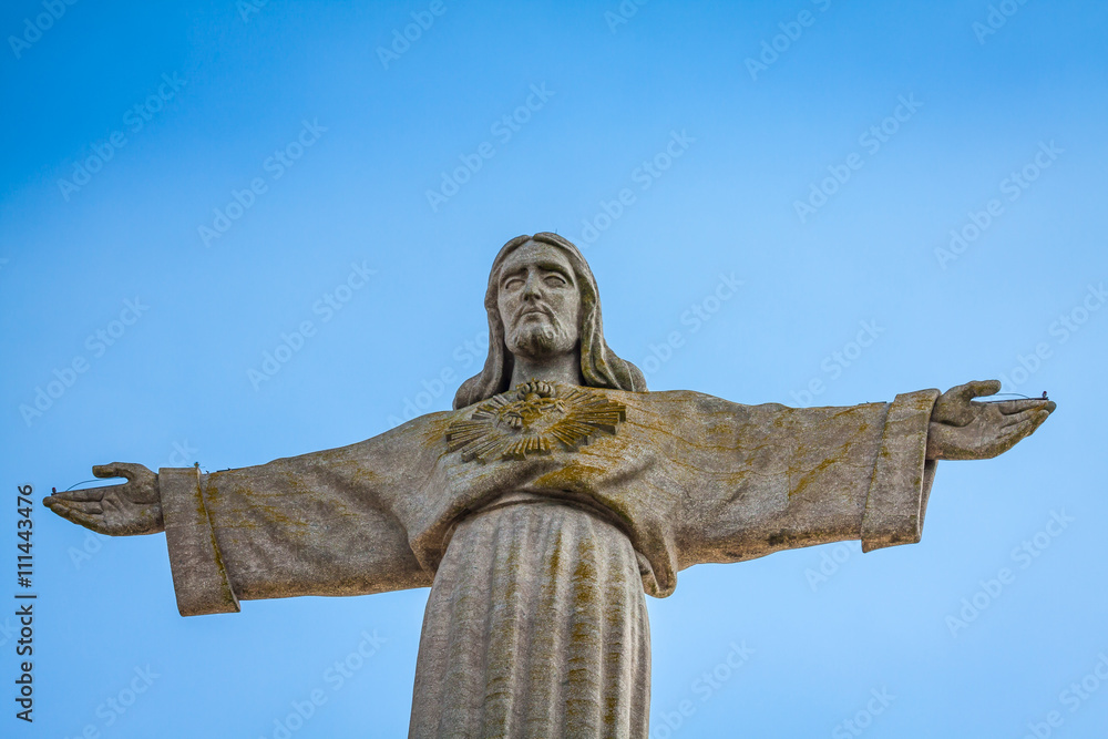Jesus Christ monument in Lisbon - Portugal