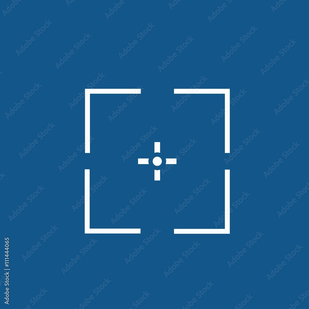 Fototapeta premium Aim icon