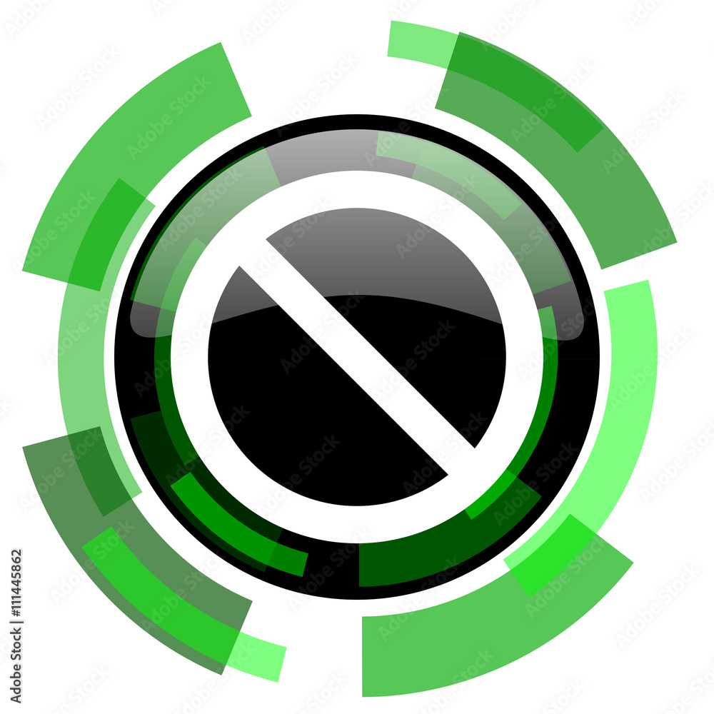 access denied icon, green modern design isolated button, web and mobile app design illustration access denied icon, green modern design isolated button, web and mobile app design illustration