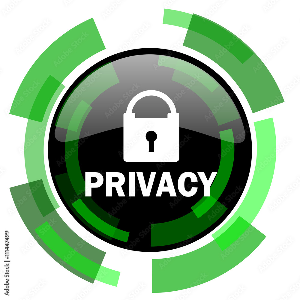 privacy icon, green modern design isolated button, web and mobile app design illustration privacy icon, green modern design isolated button, web and mobile app design illustration