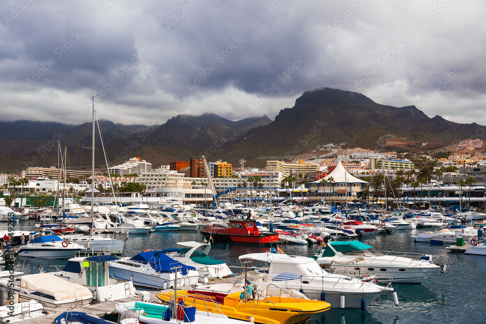 Port in Tenerife island - Canary