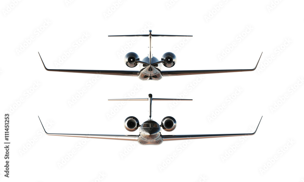 Photo Black Glossy Luxury Generic Design Private Airplane Model. Clear Mockup Isolated Blank White Background.Business Travel Picture. Back Front Side View. Horizontal. 3D rendering. Photo Black Glossy Luxury Generic Design Private Airplane Model. Clear Mockup Isolated Blank White Background.Business Travel Picture. Back Front Side View. Horizontal. 3D rendering.
