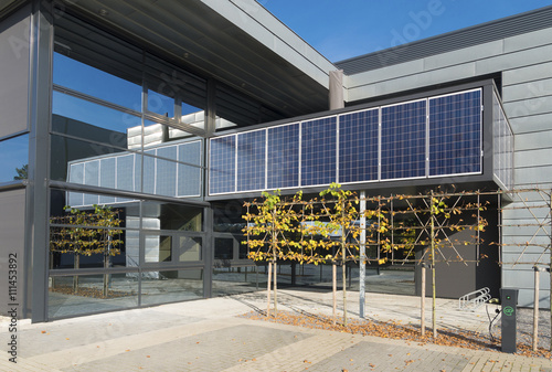 solar energy on office building