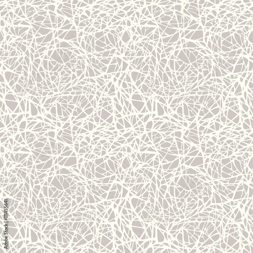 Seamless pattern with doodle ornament