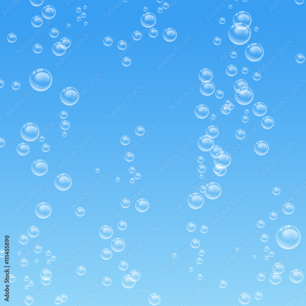 bubbles background vector illustration