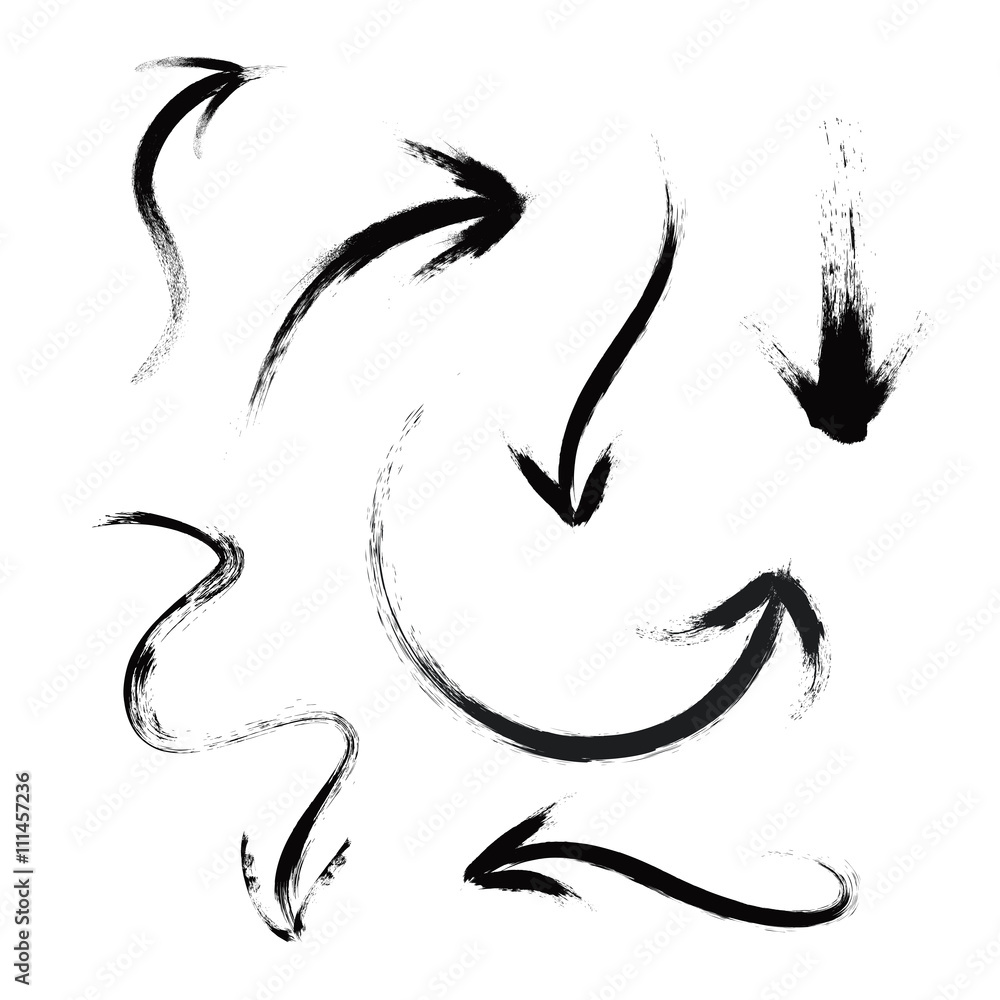 calligraphy arrows calligraphy arrows