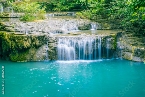 Fototapeta Naklejka Na Ścianę i Meble -  Waterfall Sai Yok, Kanchanaburi Province, Thailand