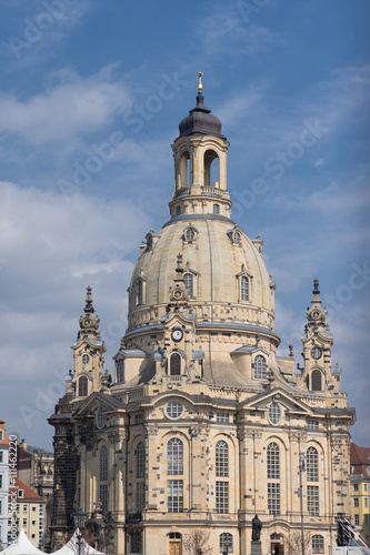Fototapeta Naklejka Na Ścianę i Meble -  Kuppel der Frauenkirche in Dresden
