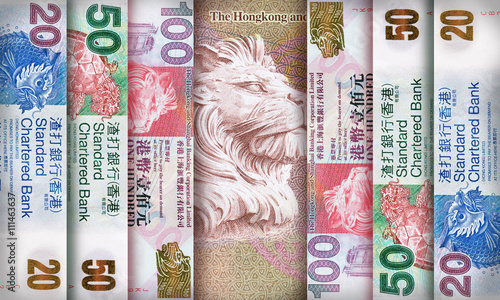 Hong Kong Dollar Background