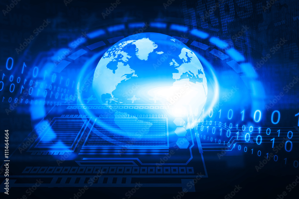 Global communication technology background Global communication technology background