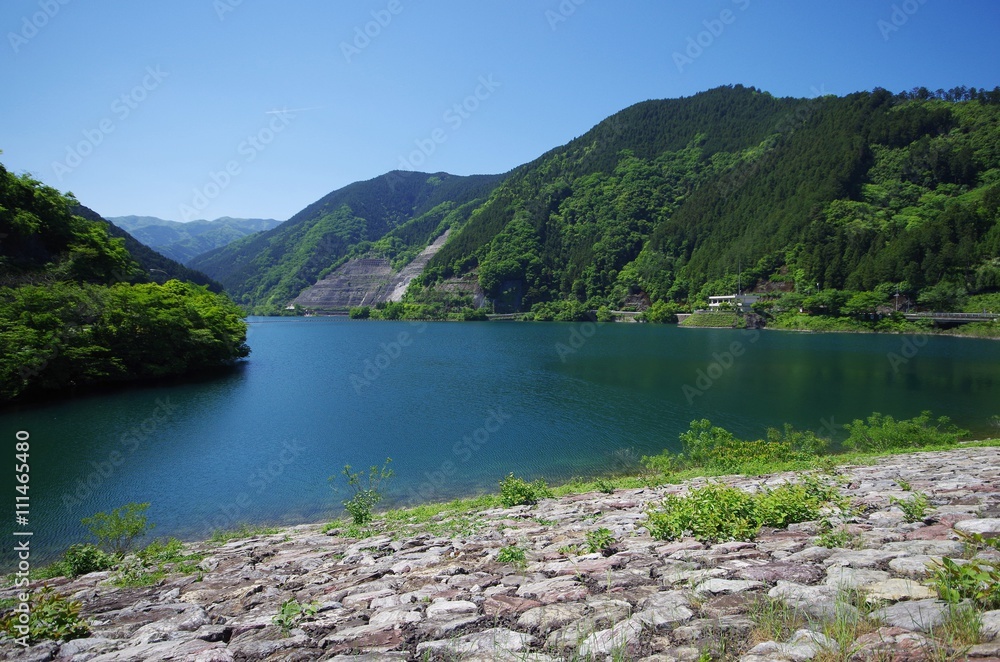 Obraz premium 有間ダム