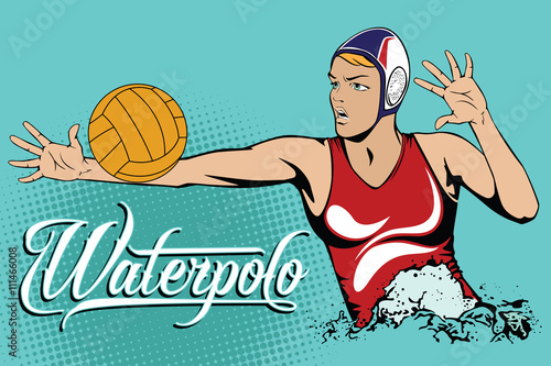 Summer kinds of sports. Water polo