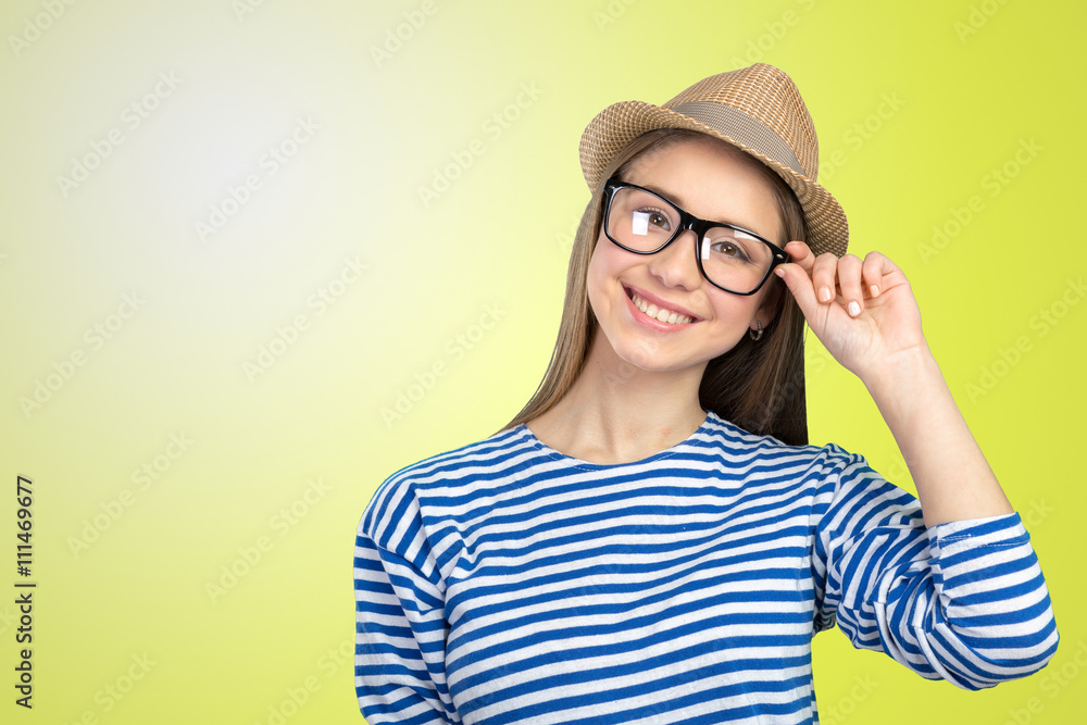 Young casual style woman portrait Young casual style woman portrait