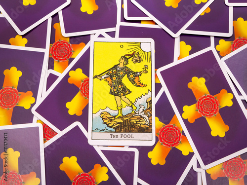 Tarot cards Tarot, the fool card