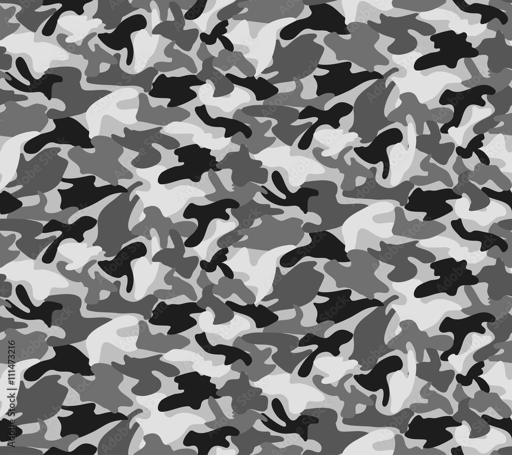 Abstract Vector Military Camouflage Background