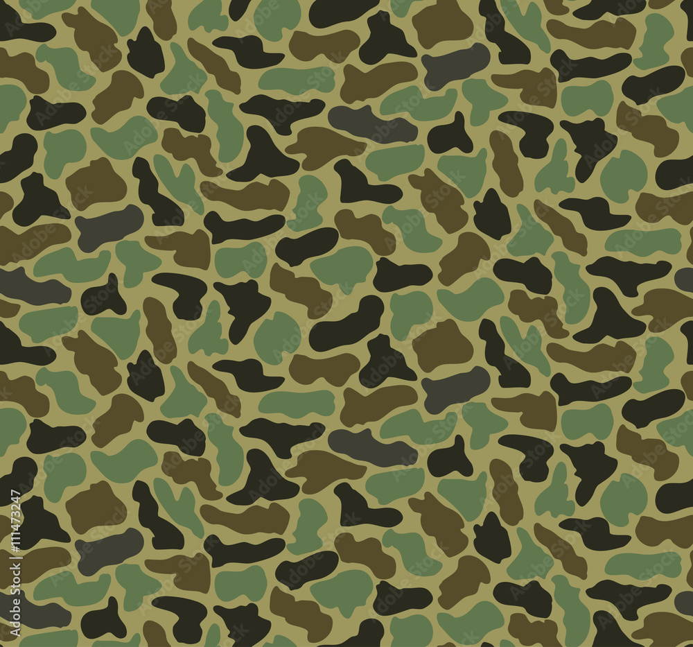Abstract Vector Military Camouflage Background Abstract Vector Military Camouflage Background