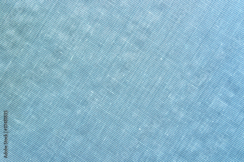 Background of light blue fabric. The background of the canvas.